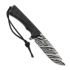Cuțit ANV Knives P250 DAYZ - Sleipner - GRNPU, negru