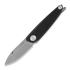 Складной нож ANV Knives Z050 Plain edge, чёрный