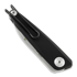 Складной нож ANV Knives Z050 Plain edge, чёрный