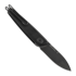 ANV Knives Z050 Plain edge sulankstomas peilis, DLC, juoda