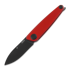 Coltello pieghevole ANV Knives Z050 - Sleipner DLC - Dural, rosso