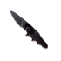 Zav&iacute;rac&iacute; nůž ANV Knives Z070 - Sleipner DLC - GRNPU, čern&aacute;