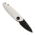 ANV Knives Z070 - Sleipner DLC - GRNPU sulankstomas peilis, rosewhite
