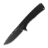 ANV Knives Z100 BB Plain edge DLC kääntöveitsi, GRN, musta