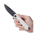 ANV Knives - Z100 BB - Sleipner DLC - G10, blanc