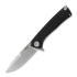Coltello pieghevole ANV Knives Z100 BB - Sleipner Stonewash - GRN, nero