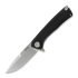 ANV Knives Z100 BB - Sleipner Stonewash - GRN sulankstomas peilis, juoda