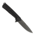ANV Knives Z100 Plain edge Dural Frame Lock folding knife, black