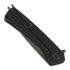 ANV Knives Z100 Plain edge Dural Frame Lock 折叠刀, 黑色
