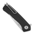 ANV Knives Z100 Plain edge folding knife, G10, black