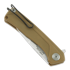 ANV Knives Z100 Plain edge 折叠刀, G10, coyote