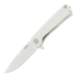 ANV Knives Z100 Plain edge kääntöveitsi, G10, valkoinen