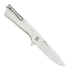 ANV Knives Z100 Plain edge kääntöveitsi, G10, valkoinen