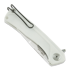 ANV Knives Z100 Plain edge kääntöveitsi, G10, valkoinen