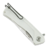 Coltello pieghevole ANV Knives Z100 Plain edge, G10, bianco