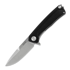 ANV Knives Z100 Plain edge kääntöveitsi, GRN, musta