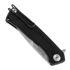 ANV Knives Z100 Plain edge kääntöveitsi, GRN, musta