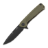 Coltello pieghevole ANV Knives Z100 - Sleipner DLC - G10, verde