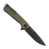 Coltello pieghevole ANV Knives Z100 - Sleipner DLC - G10, verde