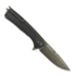 Couteau pliant ANV Knives Z100 - Sleipner DLC - GRN, noir
