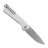 ANV Knives Z200 BB - Sleipner Stonewash - G10 sulankstomas peilis, balta