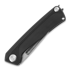 ANV Knives Z200 Plain edge folding knife, G10, black