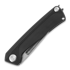 ANV Knives Z200 Plain edge 折叠刀, G10, 黑色