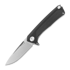 ANV Knives Z200 Plus - Sleipner Stonewash - G10 sulankstomas peilis, juoda