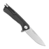 ANV Knives Z200 Plus - Sleipner Stonewash - G10 sulankstomas peilis, juoda