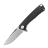 ANV Knives Z200 Plus - Sleipner Stonewash - GRN sulankstomas peilis, juoda
