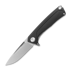 ANV Knives Z200 Plus - Sleipner Stonewash - GRN kääntöveitsi, musta