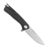 ANV Knives Z200 Plus - Sleipner Stonewash - GRN sulankstomas peilis, juoda