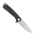 ANV Knives Z200 Plus - Sleipner Stonewash - GRN kääntöveitsi, musta