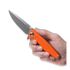 ANV Knives - Z300 BB - Sleipner Stonewash - G10, orange