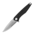 Coltello pieghevole ANV Knives Z300 - D2 Stonewash - Dural, nero