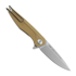 Coltello pieghevole ANV Knives Z300 - Sleipner Stonewash - G10, coyote