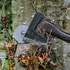 Ardennes Coticule Belgian Blue AXE Puck 75x18mm Hiomakivi