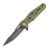 Artisan Cutlery - Interceptor Linerlock Green D2