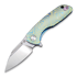 Artisan Cutlery - Wren Framelock CPM S35VN, blue/gold