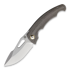 Artisan Cutlery Xcellerator kääntöveitsi, Stonewashed, OD Green Micarta