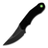 Audacious Concept Fanglet - MagnaCut - G10 Black knife