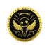 Audacious Concept Haptic Coin - Brass - Angel & Demon