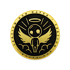 Audacious Concept Haptic Coin - Brass - Angel & Demon