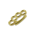 Audacious Concept Knuckle Clip - CNC Brass - Hand Polished