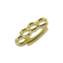 Audacious Concept Knuckle Clip - CNC Brass - Hand Polished