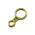 Audacious Concept Mini Figure Eight - Titanium - Satin Yellow