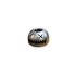 Audacious Concept Smiley Bead - Small - Silver