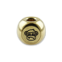 Audacious Concept Wise Monkeys Bead - Brass - Hand Polished