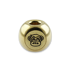 Audacious Concept Wise Monkeys Bead - Brass - Hand Polished