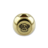 Audacious Concept Wise Monkeys Bead - Brass - Hand Polished